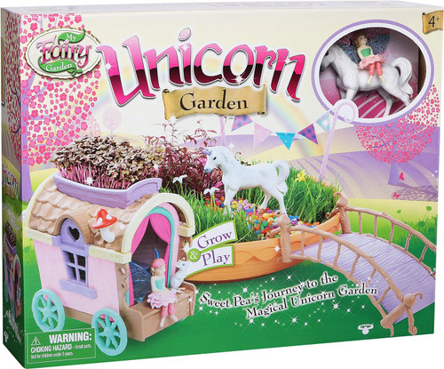My Fairy Garden - Unicorn Garden and Caravan