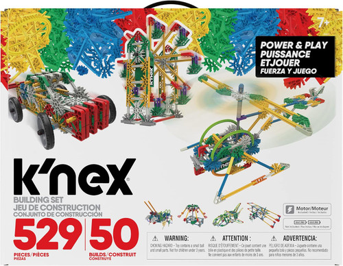 K'Nex - Power & Play Motorized 529 Pieces, 50 Builds K'Nex - Power & Play Motorized 529 Pieces, 50 Builds