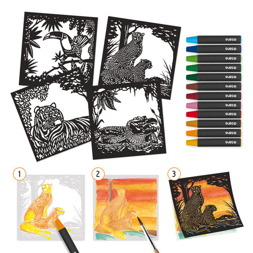 Djeco - Backlight Watercolour Workshop Djeco - Backlight Watercolour Workshop