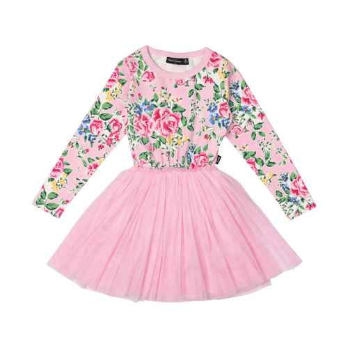 Rock Your Baby - Pink Garden Circus Dress (sizes 8-10)