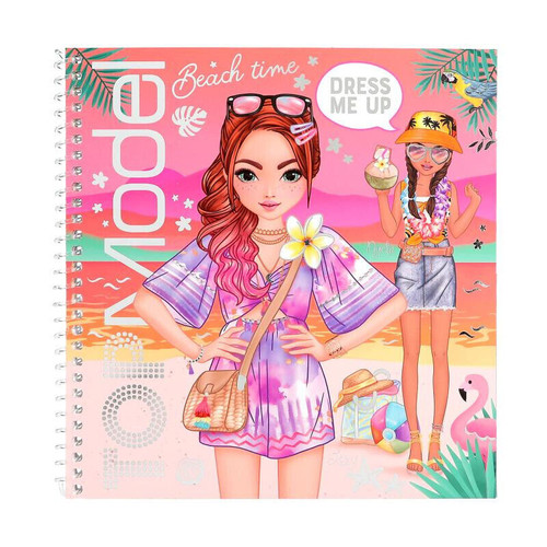 Top Model Dress Me Up Holiday Sticker Book