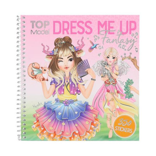 Top Model Dress Me Up Fantasy Sticker Book