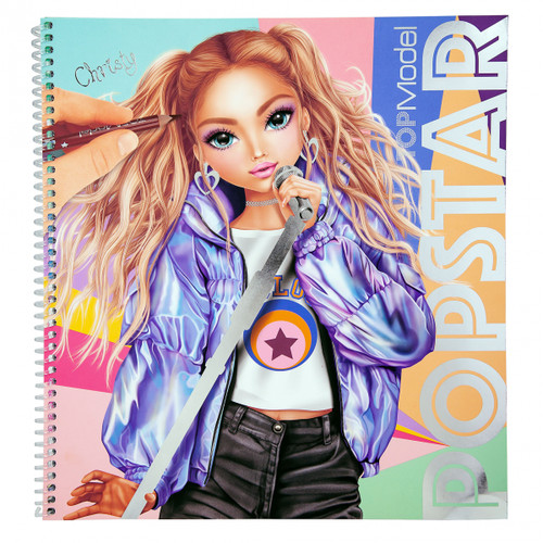 Top Model -  Popstar Colouring Book