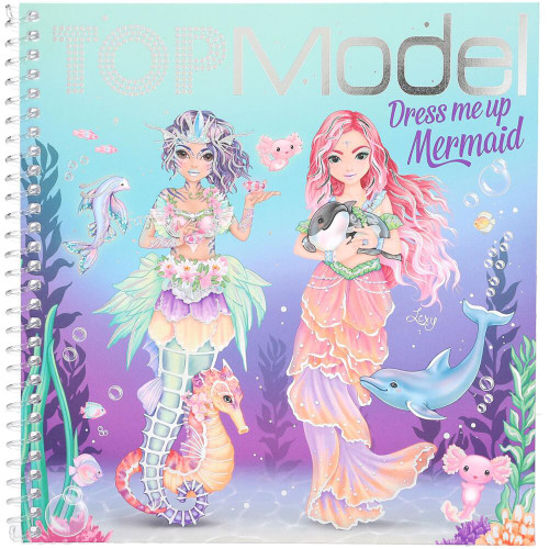 Top Model Dress Me Up Mermaid Sticker Book