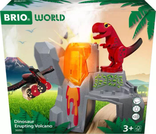 Brio - Dinosaur Erupting Volcano Set 36092