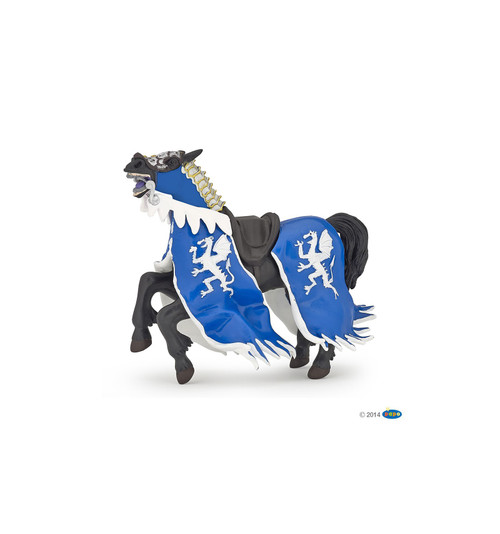 Papo - Blue Dragon King's horse Figurine