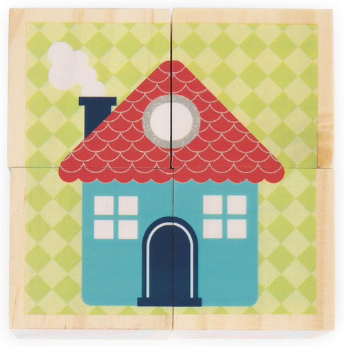 Janod My First Blocks Puzzle - Words Janod My First Blocks Puzzle - Words