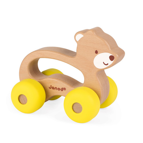 Janod - Baby Push Along Bear