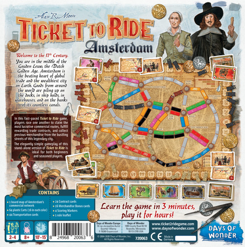 Ticket to Ride - Amsterdam Ticket to Ride - Amsterdam