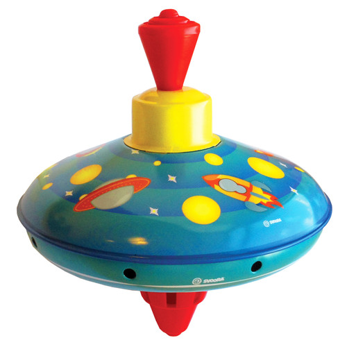 Svoora - Humming Metal Spinning Top - Spaceships 12.5cm