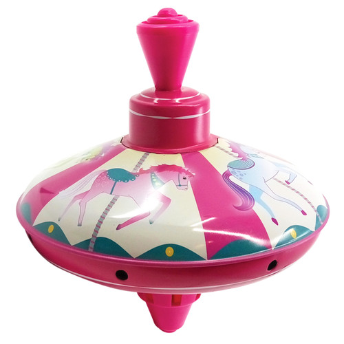 Svoora - Humming Metal Spinning Top - Carousel 12.5cm