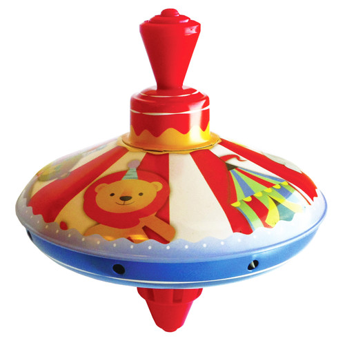 Svoora - Humming Metal Spinning Top - Circus 12.5cm