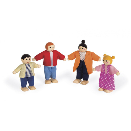 Janod Mademoiselle Doll Family