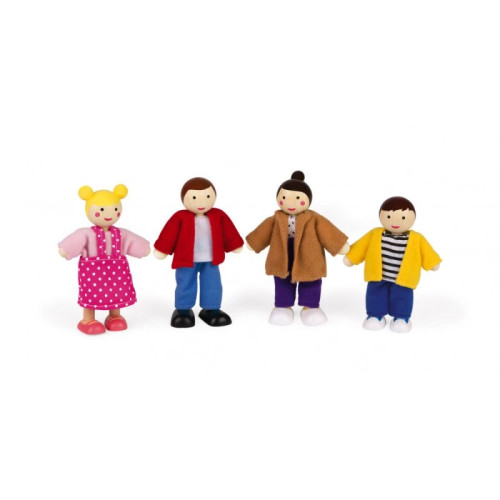 Janod Mademoiselle Doll Family Janod Mademoiselle Doll Family