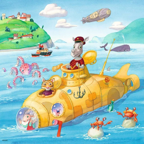 Ravensburger 3x49pc- Fun on the Water Puzzle