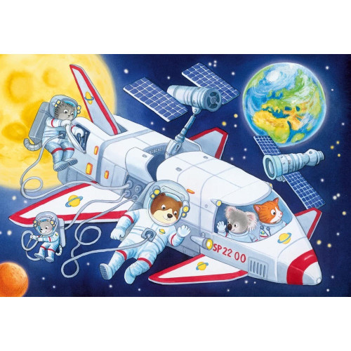Ravensburger 2x24pc - Journey Through Outer Space Puzzle Ravensburger 2x24pc - Journey Through Outer Space Puzzle