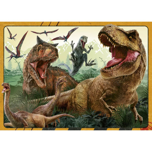 Ravensburger 4x100pc - Jurassic World Bumper Pack Puzzles Ravensburger 4x100pc - Jurassic World Bumper Pack Puzzles