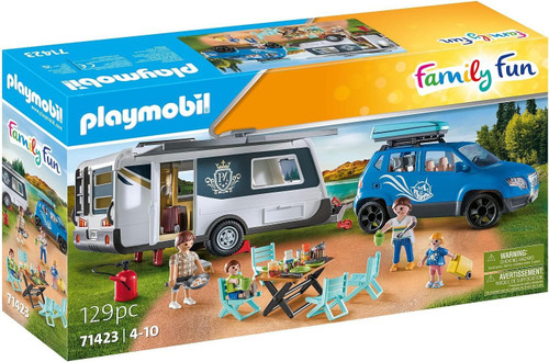 Playmobil Family Fun - Caravan with Car 71423