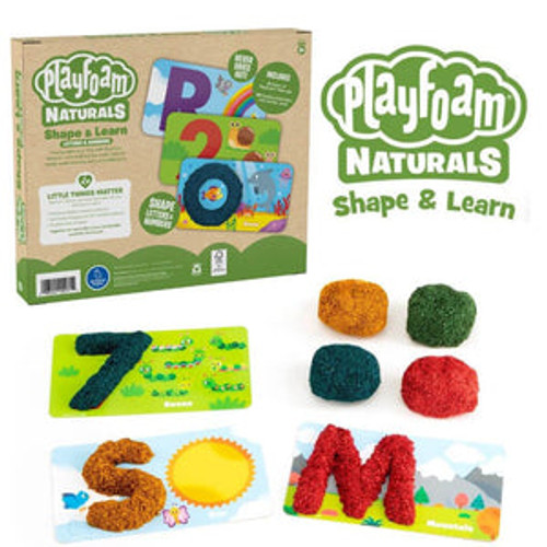 Playfoam Naturals Shape & Learn Letters & Numbers Playfoam Naturals Shape & Learn Letters & Numbers