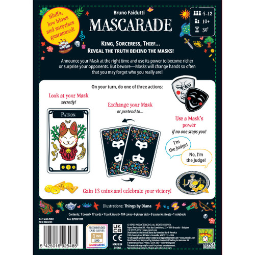 Mascarade 2nd Edition - Masquerade Mascarade 2nd Edition - Masquerade