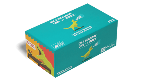 On a Scale of One to T-Rex by Exploding Kittens On a Scale of One to T-Rex by Exploding Kittens