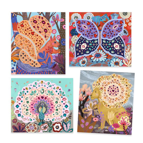 Djeco -  Artistic Strass - Wild Beauty Djeco -  Artistic Strass - Wild Beauty