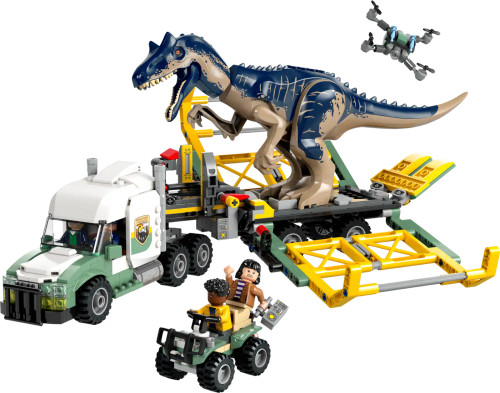 LEGO® Jurassic World - Dinosaur Missions: Allosaurus Transport Truck 76966