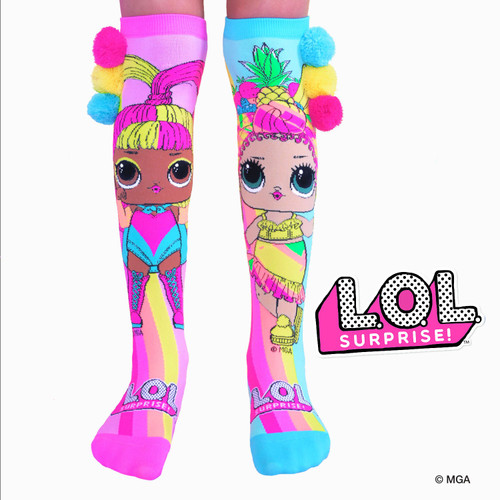 Madmia - L.O.L Surprise Chica and Glow Socks Madmia - L.O.L Surprise Chica and Glow Socks