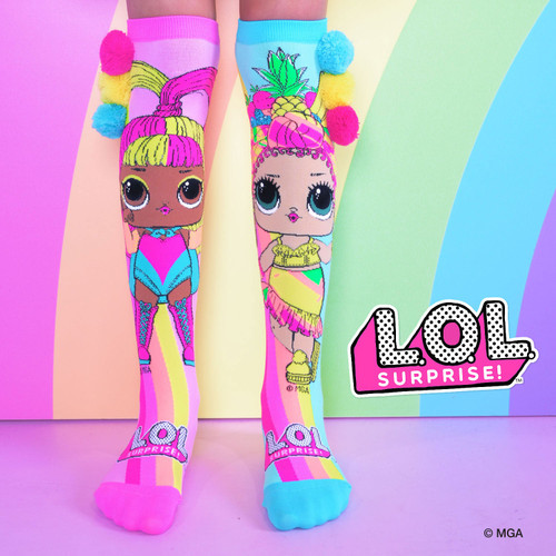 Madmia - L.O.L Surprise Chica and Glow Socks