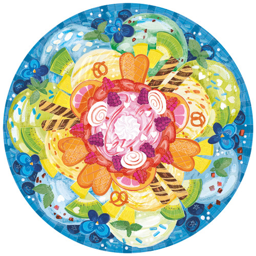 Ravensburger 500pc - Circle of Colors Ice Cream Puzzle