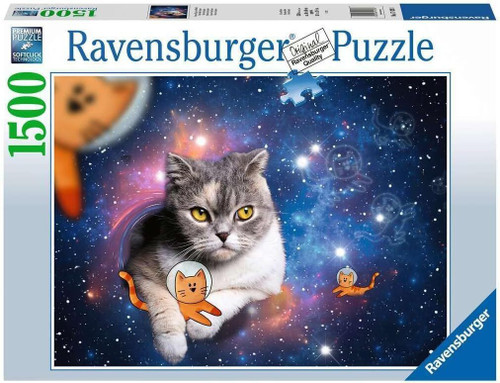Ravensburger 1500pc - Cats in Space Puzzle Ravensburger 1500pc - Cats in Space Puzzle