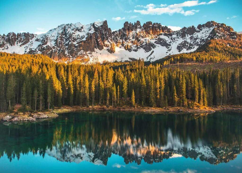 Ravensburger 1000pc - Lake Carezza Puzzle Ravensburger 1000pc - Lake Carezza Puzzle