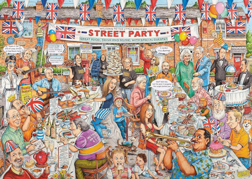 Ravensburger 1000pc - Best of British No.24 The Street Party Puzzle Ravensburger 1000pc - Best of British No.24 The Street Party Puzzle