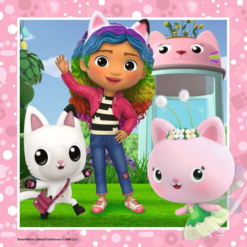 Ravensburger 3x49pc- Gabby's Dollhouse Puzzle - It's Meow Time Ravensburger 3x49pc- Gabby's Dollhouse Puzzle - It's Meow Time