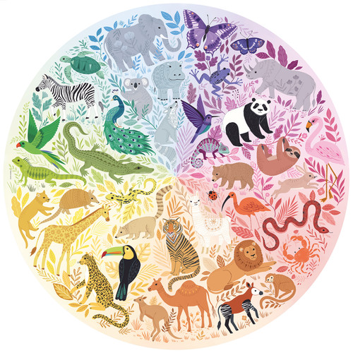 Ravensburger 500pc - Circle of Colors Animals Puzzle