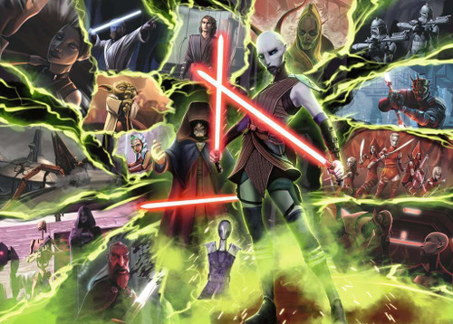 Ravensburger 1000pc - Star Wars Villainous: Asajj Ventress Puzzle Ravensburger 1000pc - Star Wars Villainous: Asajj Ventress Puzzle