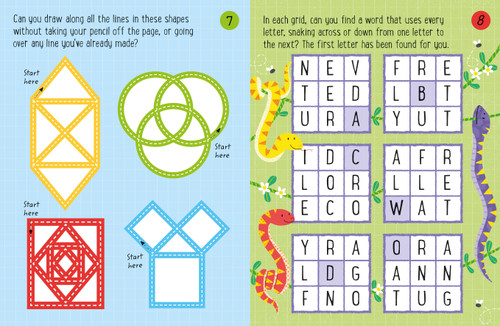Usborne - Mini Books:  Travel Pencil & Paper Puzzles Usborne - Mini Books:  Travel Pencil & Paper Puzzles