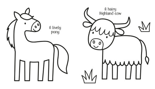 Usborne - My Big Animal Colouring Book