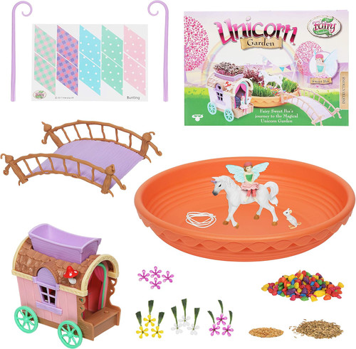 My Fairy Garden - Unicorn Garden and Caravan My Fairy Garden - Unicorn Garden and Caravan