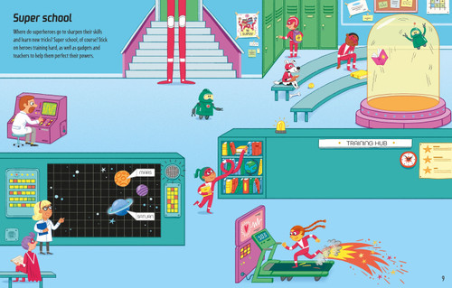 Usborne - First Sticker Book - Superheroes Usborne - First Sticker Book - Superheroes