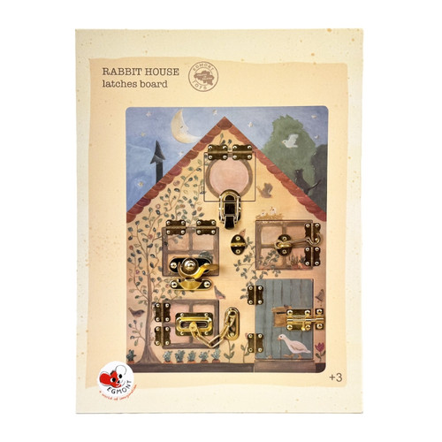 Egmont Toys - Latches Board Rabbit House Egmont Toys - Latches Board Rabbit House