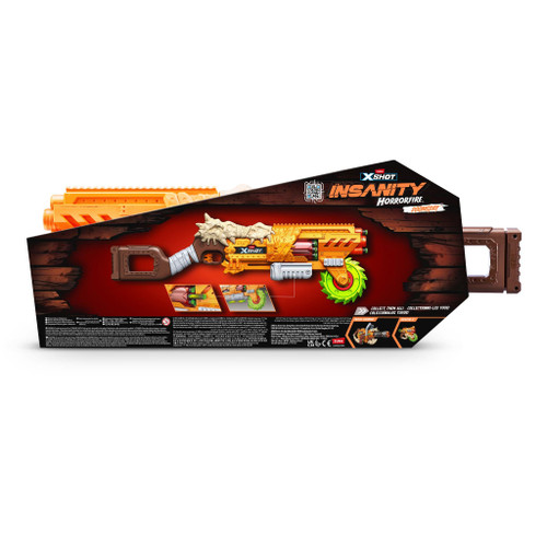 Zuru XSHOT Horror Fire Doomsday 16 Dart Blaster Zuru XSHOT Horror Fire Doomsday 16 Dart Blaster