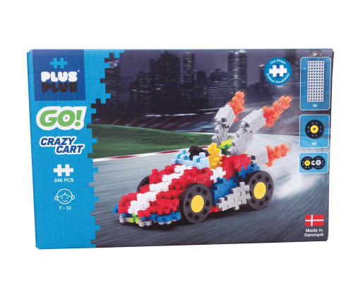 Plus-Plus - Go ! Crazy Cart 240pcs