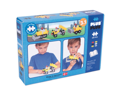 Plus-Plus - Basic 3-in-1 Roadwork 220pcs Plus-Plus - Basic 3-in-1 Roadwork 220pcs
