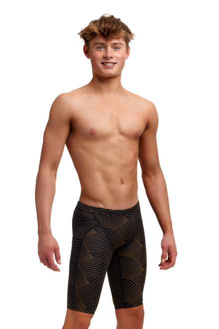 Funky Trunks - Boy's Jammers - Gold Weaver Funky Trunks - Boy's Jammers - Gold Weaver