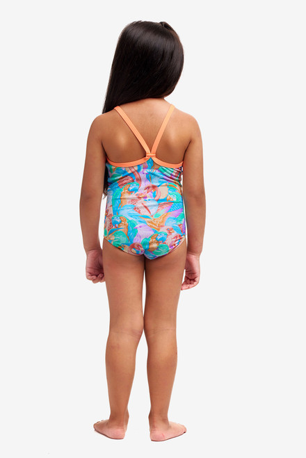 Funkita - Toddler Girls One Piece Swimmers - Birdsville Funkita - Toddler Girls One Piece Swimmers - Birdsville