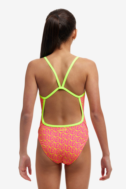 Funkita - Girls Single Strap One Piece Swimmers - Swim School Funkita - Girls Single Strap One Piece Swimmers - Swim School