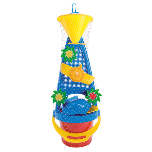 Dantoy - Classic Sand & Water Wheel with Bucket Set 4pcs Dantoy - Classic Sand & Water Wheel with Bucket Set 4pcs