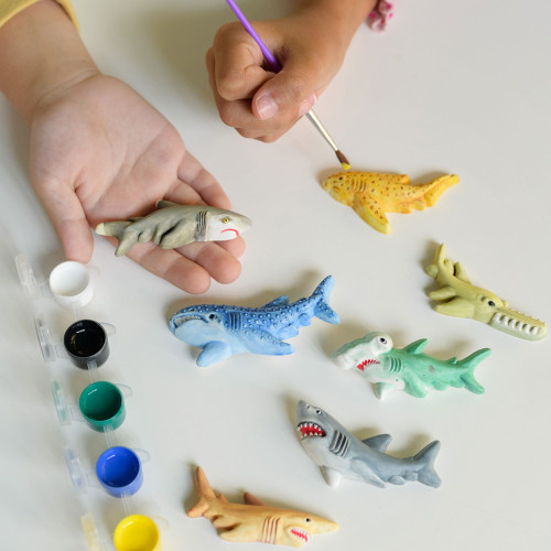 4M - Mould & Paint - Sharks 4M - Mould & Paint - Sharks