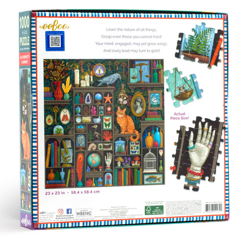 eeBoo 1000pc - Alchemist Cabinet Puzzle eeBoo 1000pc - Alchemist Cabinet Puzzle